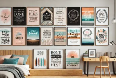 inspirational wall art