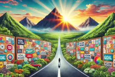 goal setting and vision boards