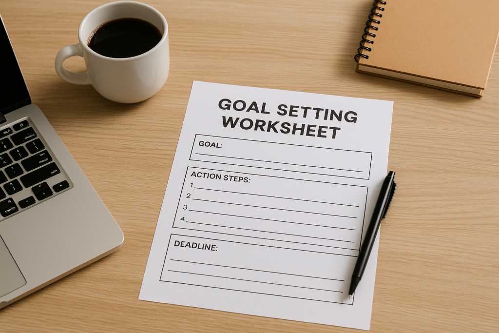 goal setting worksheet