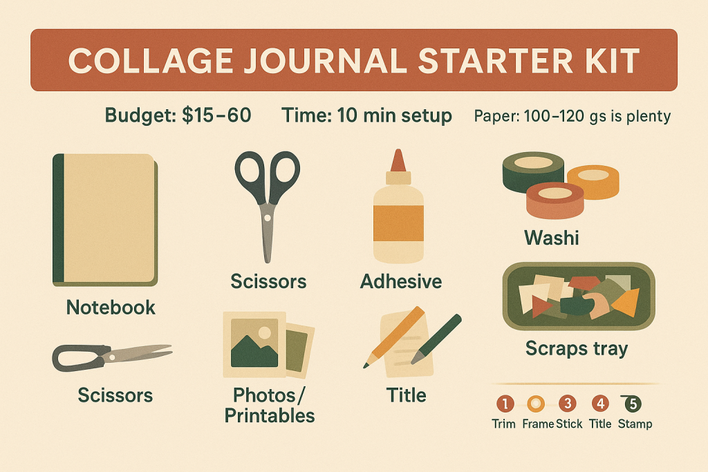 Vision Board Alternatives: Collage Journal Ideas