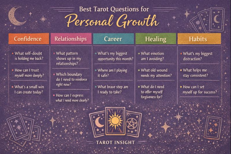 tarot readings for personal development goals