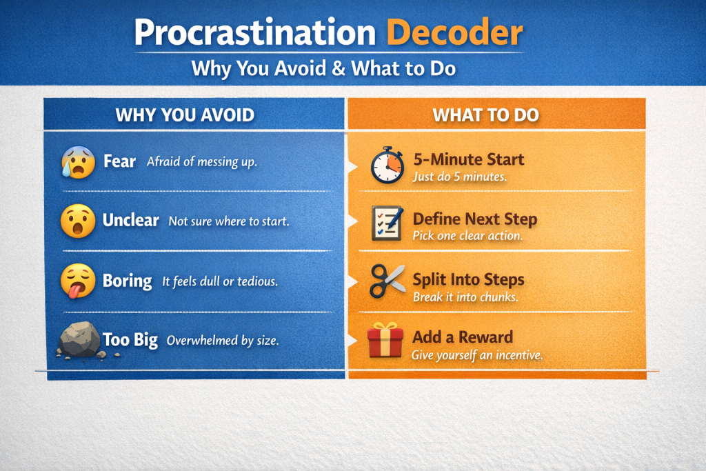 how to be more productive