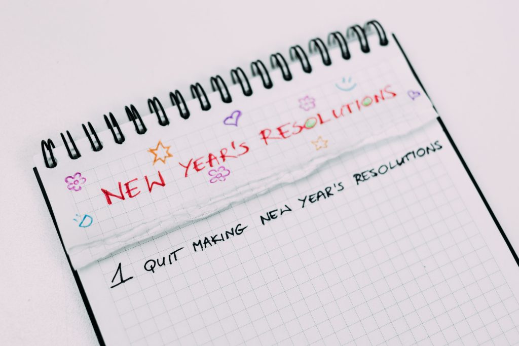 New Year’s Resolutions List